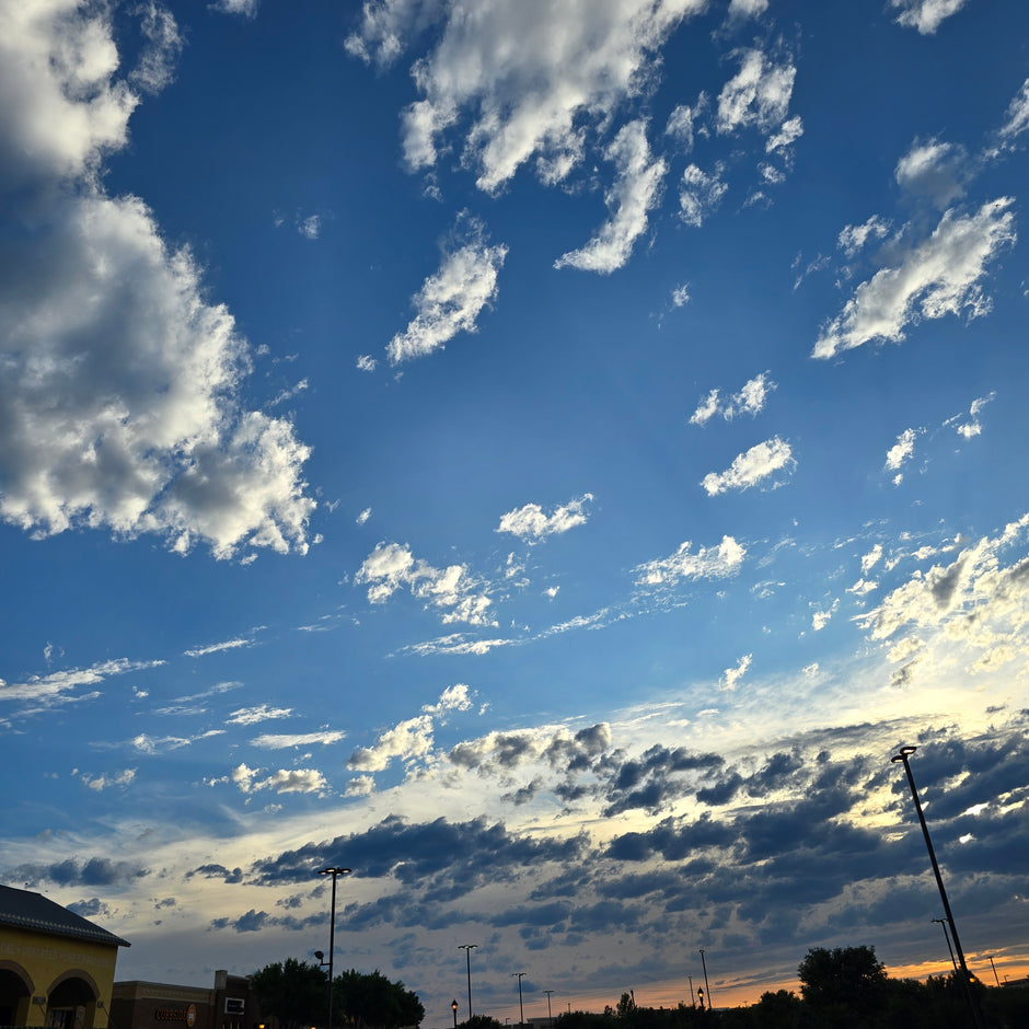 Beautiful Dallas Fort Worth skies.