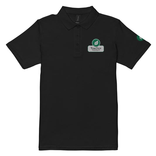 Women’s pique polo shirt Braga Farms