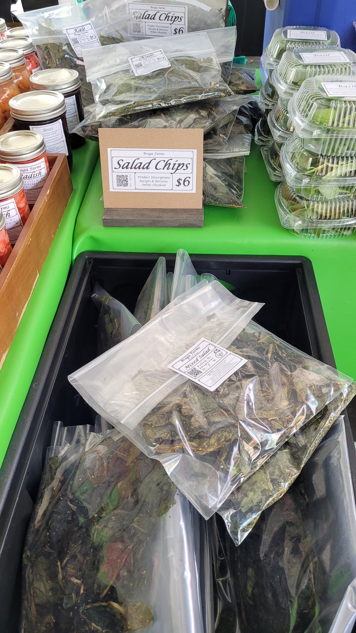 Braga Farms Salad Chips