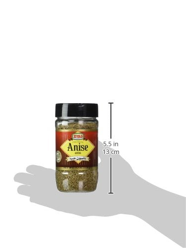 Ziyad Shaker Premium Anise Seeds,100% All-Natural Flavorful Spices, No Additives, No Preservatives, No Salt, No MSG, 5.5 oz
