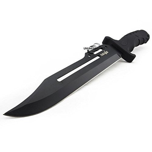 Unlimited Wares HK-1036 Fixed Blade Tactical Combat Knife 15-Inch Overall