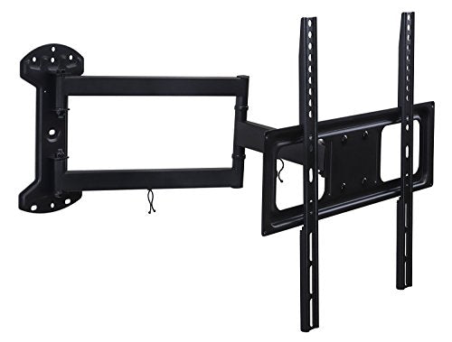 Mount-It! Full Motion TV Wall Mount | Long Arm TV Mount with 24 Inch Extension | Fits 32 to 55 Inch TVs with Up to VESA 400 x 400, 77 Lbs Capacity
