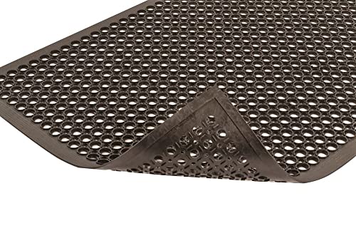 Notrax T30S0035BL T30 Competitor Workstation Mat, for Home or Business, 3' x 5', Black