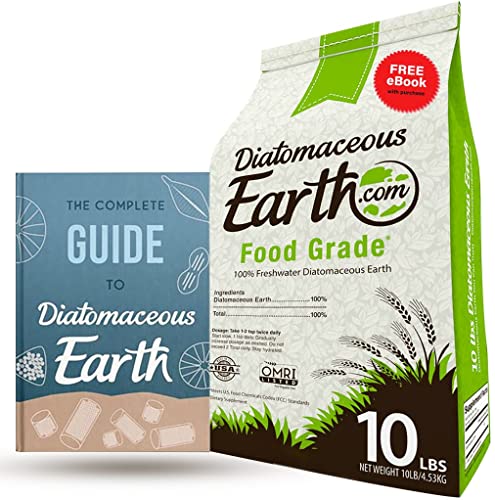 DiatomaceousEarth 10 LBS FOOD GRADE Diatomaceous Earth - 100% Organic All Natural Diamateous Powder - Diametaceous for humans is Safe Around Children.