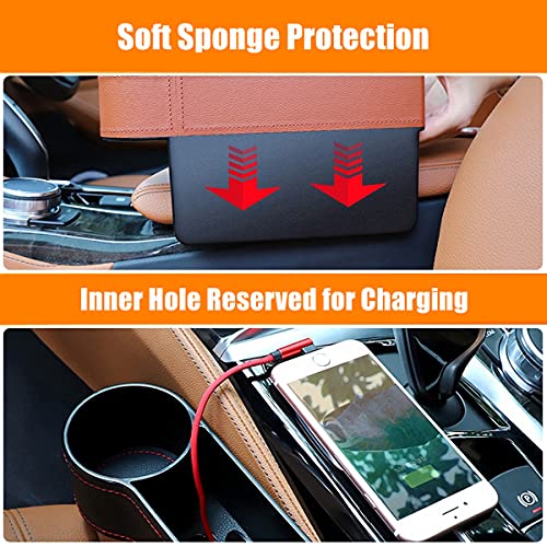 Car Seat Gap Filler Auto Console Right Side Storage Box Organizer  Accessories